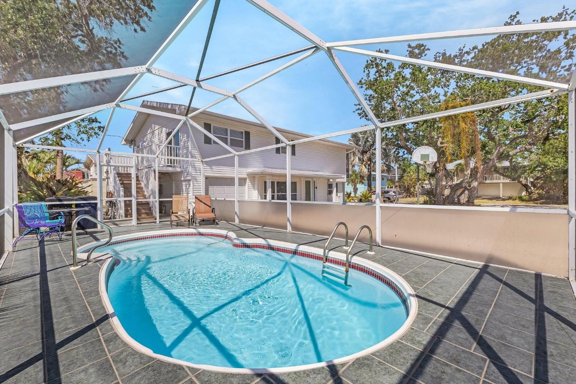 140 Barefoot Bungalow: 4Br/2Ba W/ Heated Pool! Fort Myers Beach Exterior foto